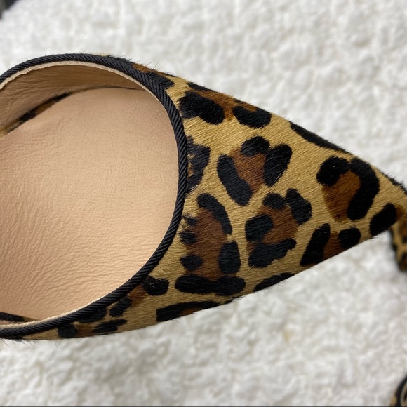 Antonio Melani Leopard Print Heels Size 6.5M - Picture 4 of 6